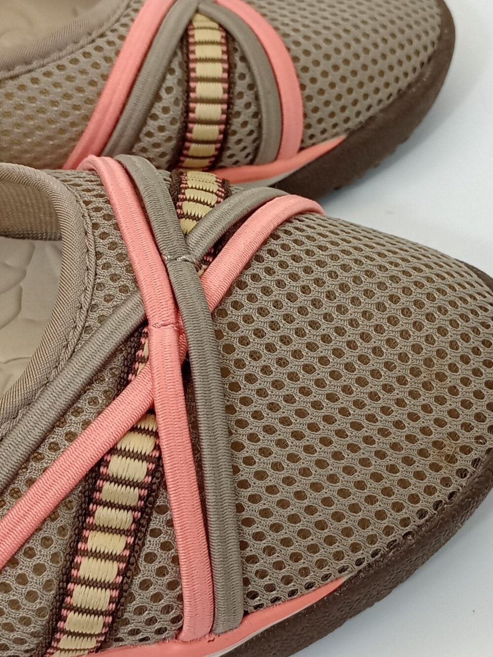 Jambu Taupe Pink Mary Jane Comfort Walking Shoes Size 8M - Picture 10 of 13